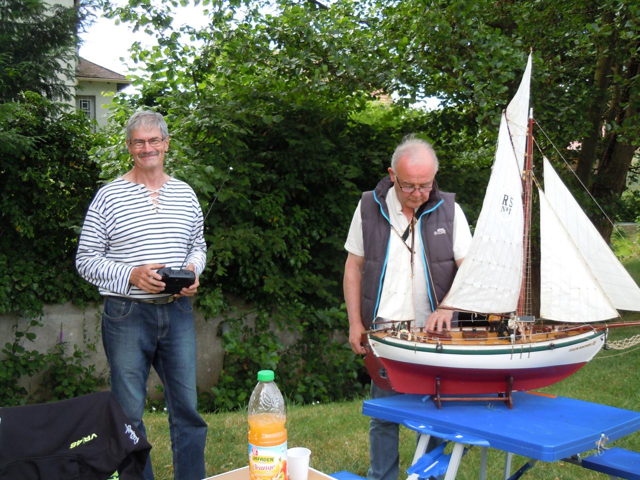 On se prépare pour la navigation